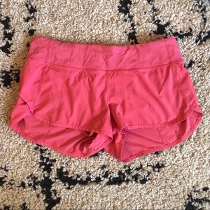 Lululemon Pink Shorts Sz 8